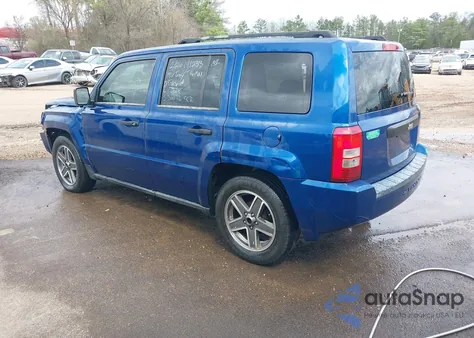 2009 Jeep Patriot Sport из США, поврежденный, VIN 1J8FT28B09D141233
